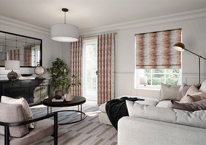 Highbury, Terracotta - Roman Blind - Image 7